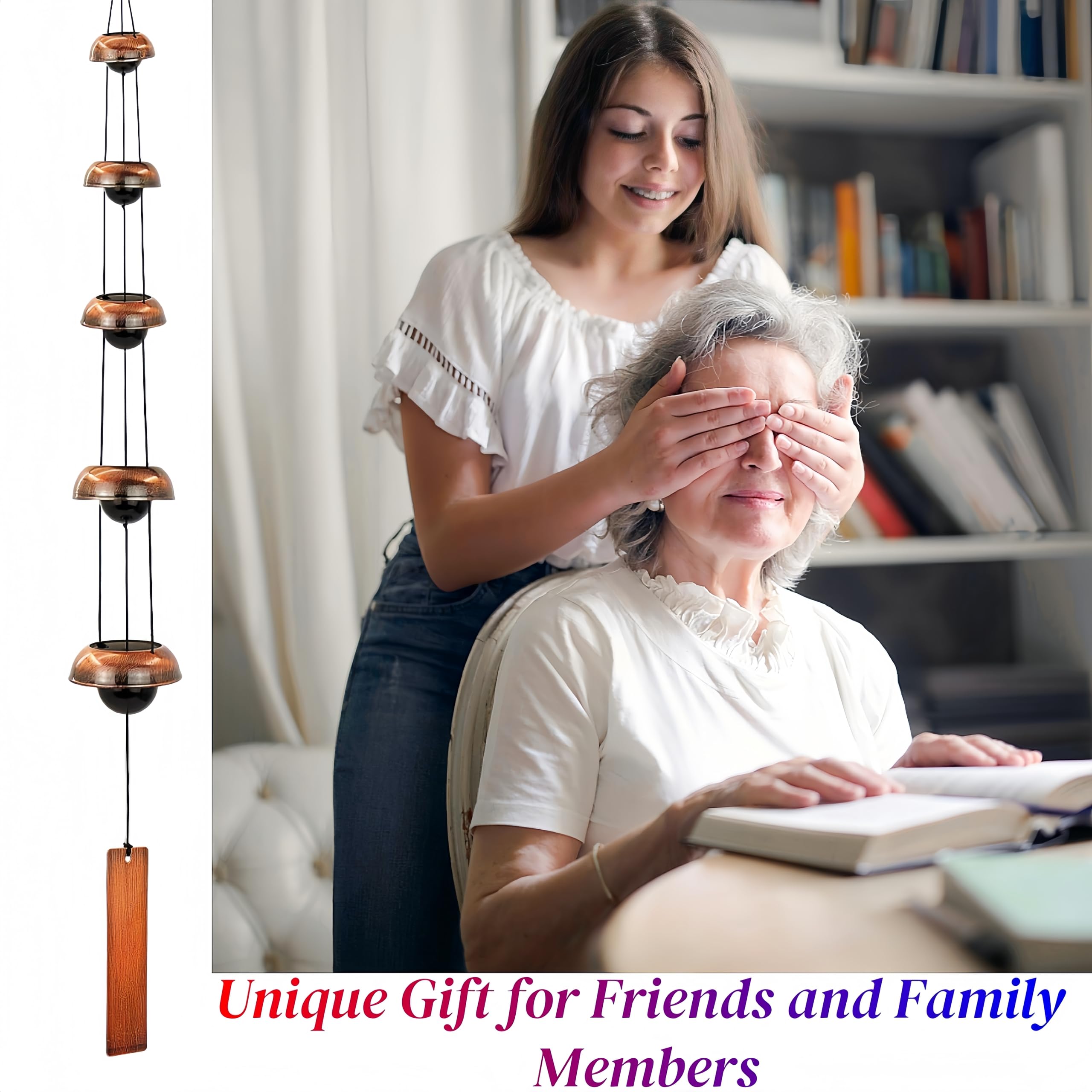 JBSYYXGS memorial garden wind chimes for remembrance and comfort