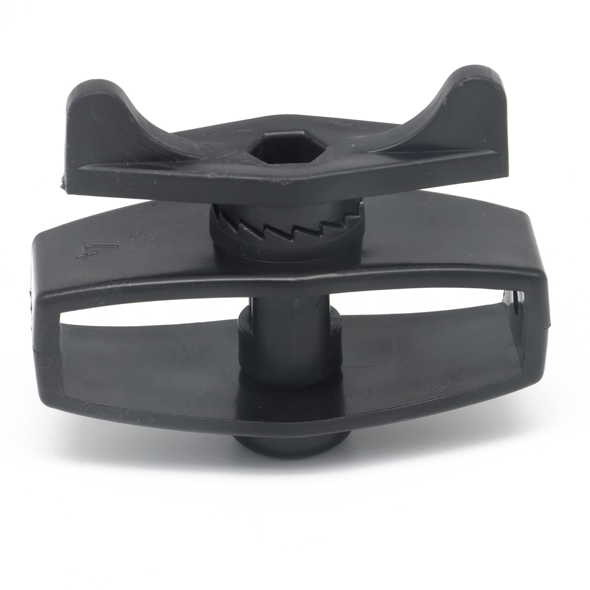 JBT tensioner with screw-in mechanism simplifies tightening and maintenance of wires.