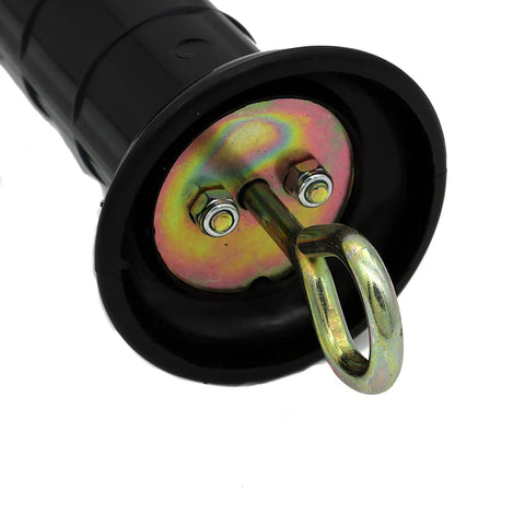JBTOZIUY electric fence gate handle pack in black for easy installation.