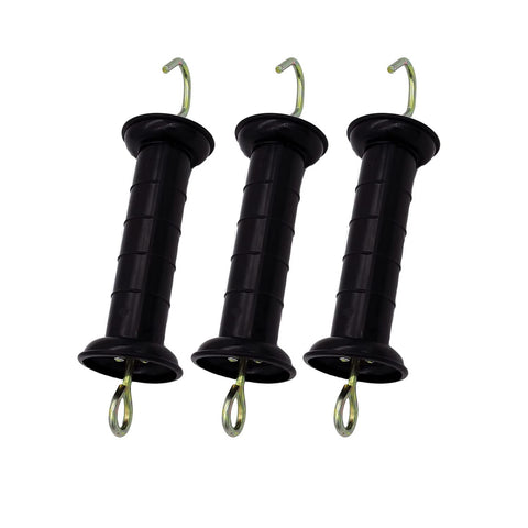 JBTOZIUY gate handle insulator in black for safer electric fence operation.