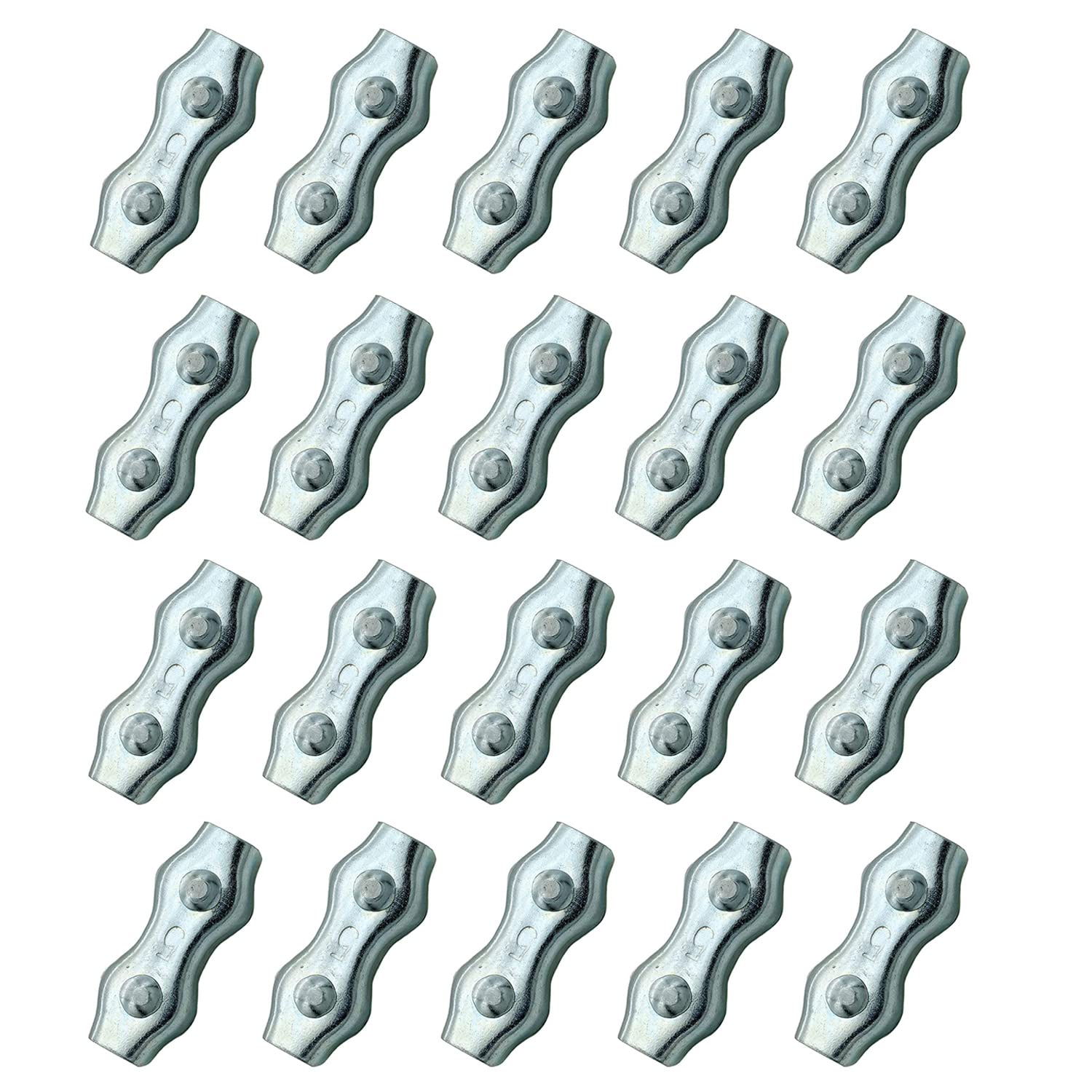 JBTOZIUY M5 poly rope connectors in use on a temporary fence for quick assembly