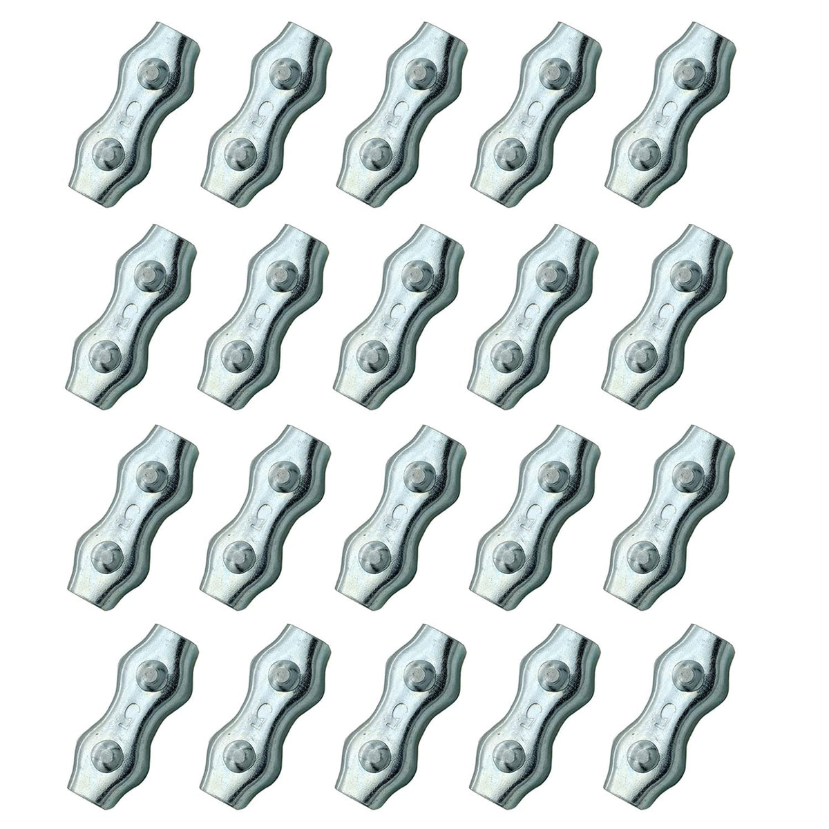 JBTOZIUY M5 poly rope connectors in use on a temporary fence for quick assembly