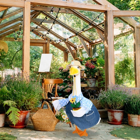 Durable patio yard goose clothes by JcHrmers for easy seasonal updates