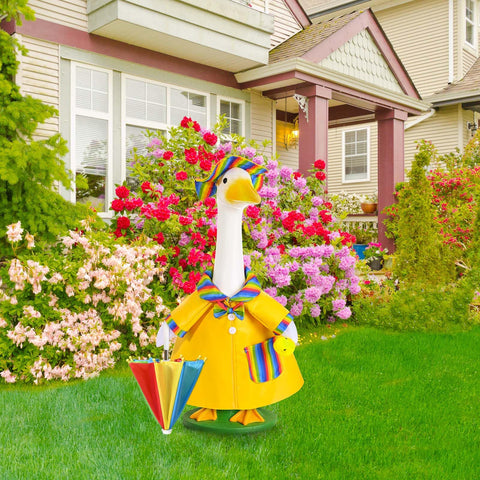 JcHrmers GANSHAYA durable outdoor decoration that withstands routine weather.