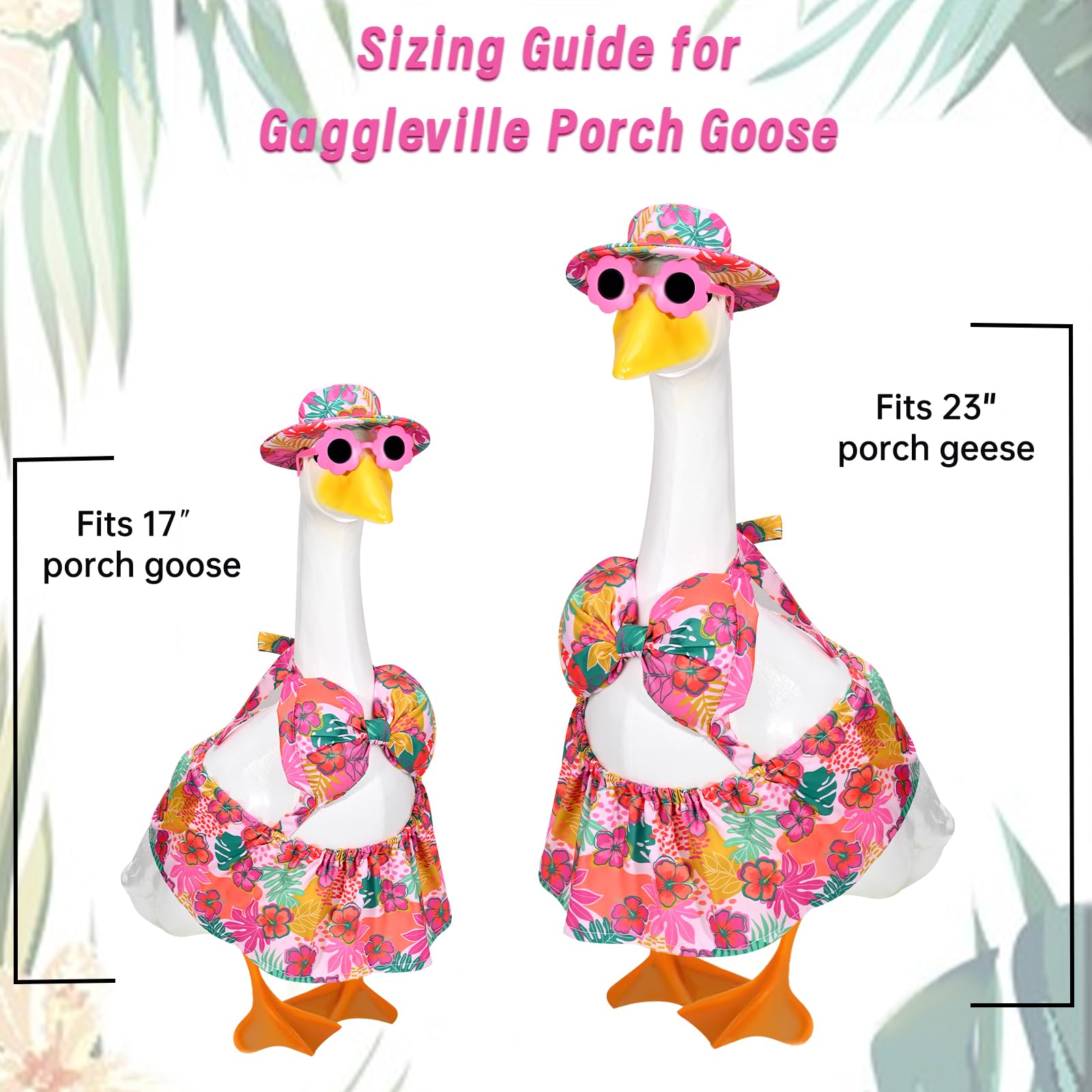 JcHrmers porch goose outfit assembly guide for quick setup
