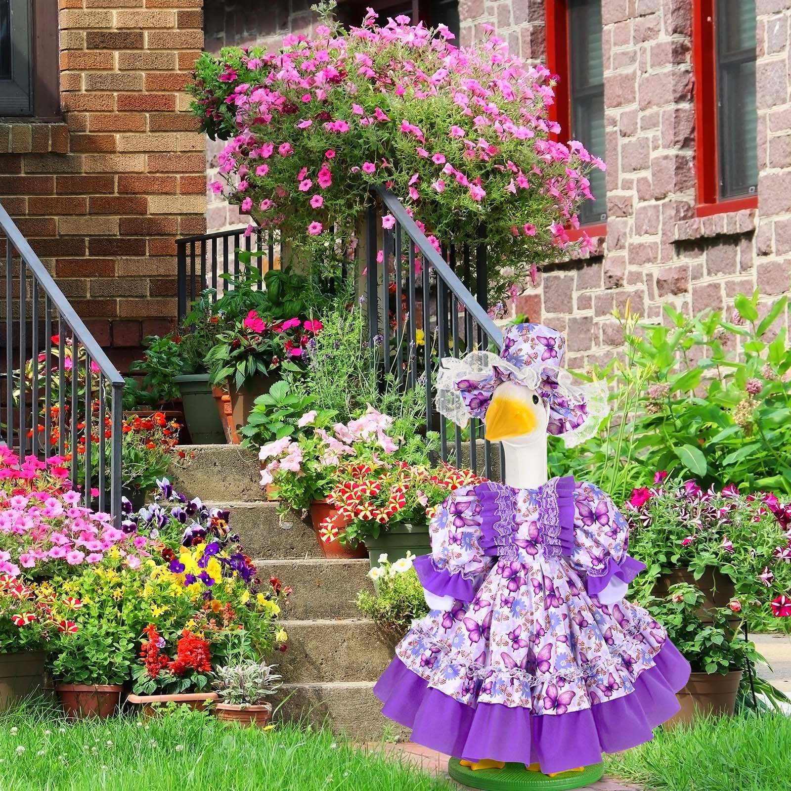 JcHrmers butterfly print adds whimsy to spring outdoor displays