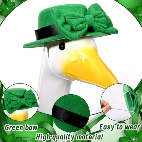 JcHrmers Irish clover goose decor for outdoor spaces