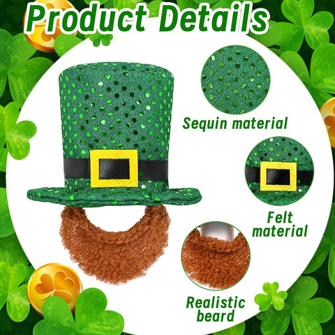 JcHrmers green jacket with shamrocks enhances outdoor yard scenery