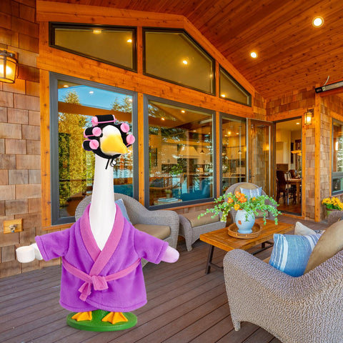 JcHrmers weather-resistant decor piece endures seasonal outdoor use without fading.