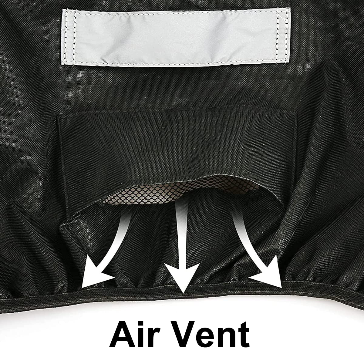 JCLMER vented design promotes airflow to reduce moisture buildup