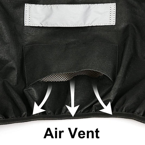 JCLMER vented design promotes airflow to reduce moisture buildup