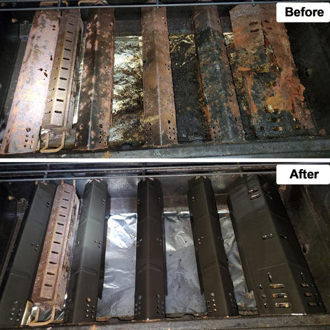 JCLMER easy-clean surface facilitates quick cleanup after cooking