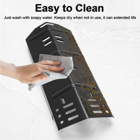 JCLMER heat plates protect burner heads and extend grill life