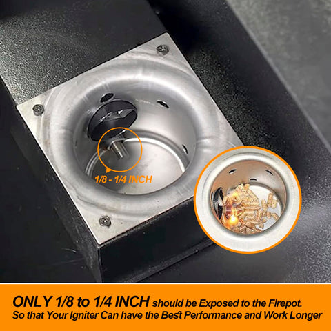 JCLMER screws set included, simple Retrofit on compatible grills.