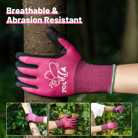 JDL easy-clean-durable stitching ensures long-lasting wear across tasks.