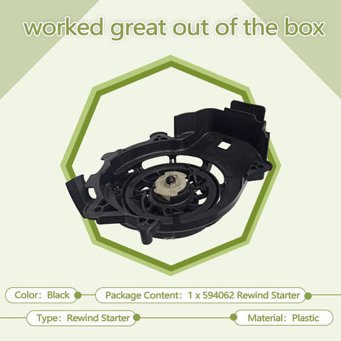 JDLLONG Rewind Starter 594062 installation guide image helps you set up easily