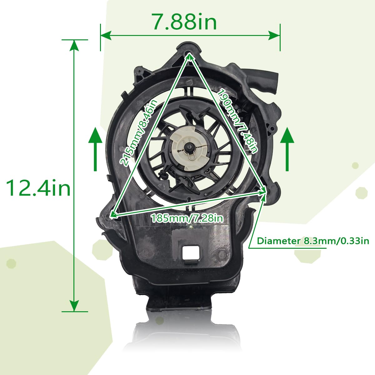 JDLLONG Rewind Starter 594062 internal mechanics, high quality components