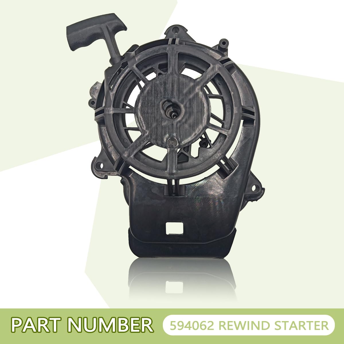 JDLLONG Rewind Starter 594062 side view, easy installation and reliable performance