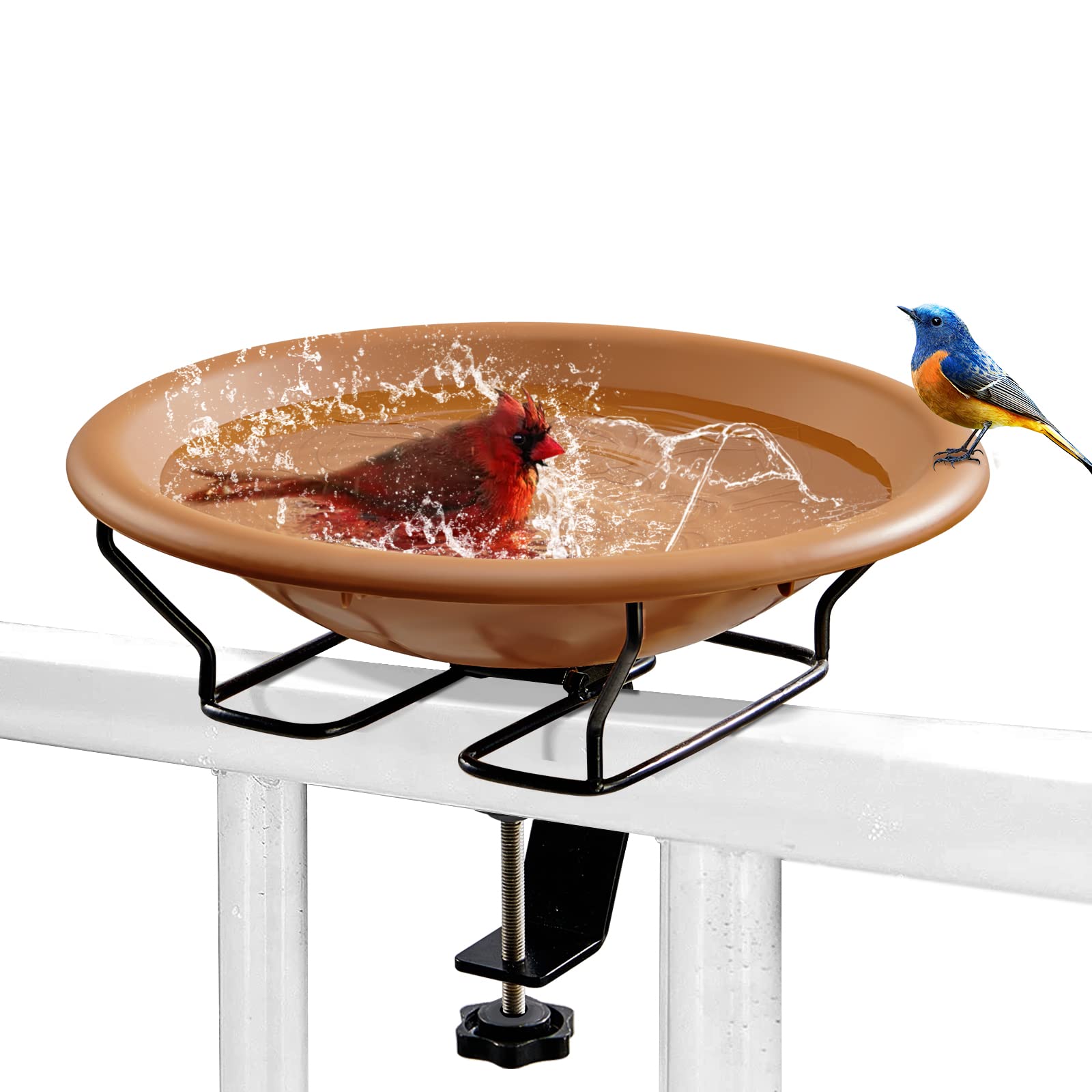 Jealoeur deck mounted bath suited for year round use in unheated settings.