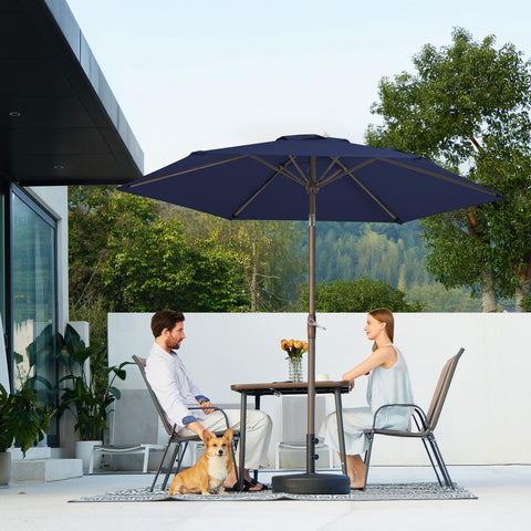 JEAREY 7.5ft table-setup umbrella for a compact dining area.