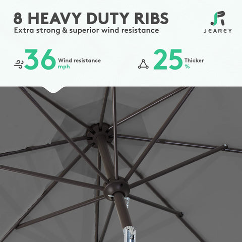 JEAREY double-layer vent improves wind stability and cooling