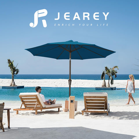 JEAREY double-layer vent design improves ventilation and wind resistance.