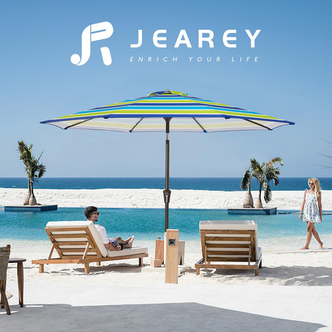 JEAREY double-layer vent promotes airflow for stability.