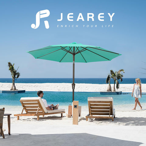 JEAREY double-layer vent promotes airflow to reduce sway.
