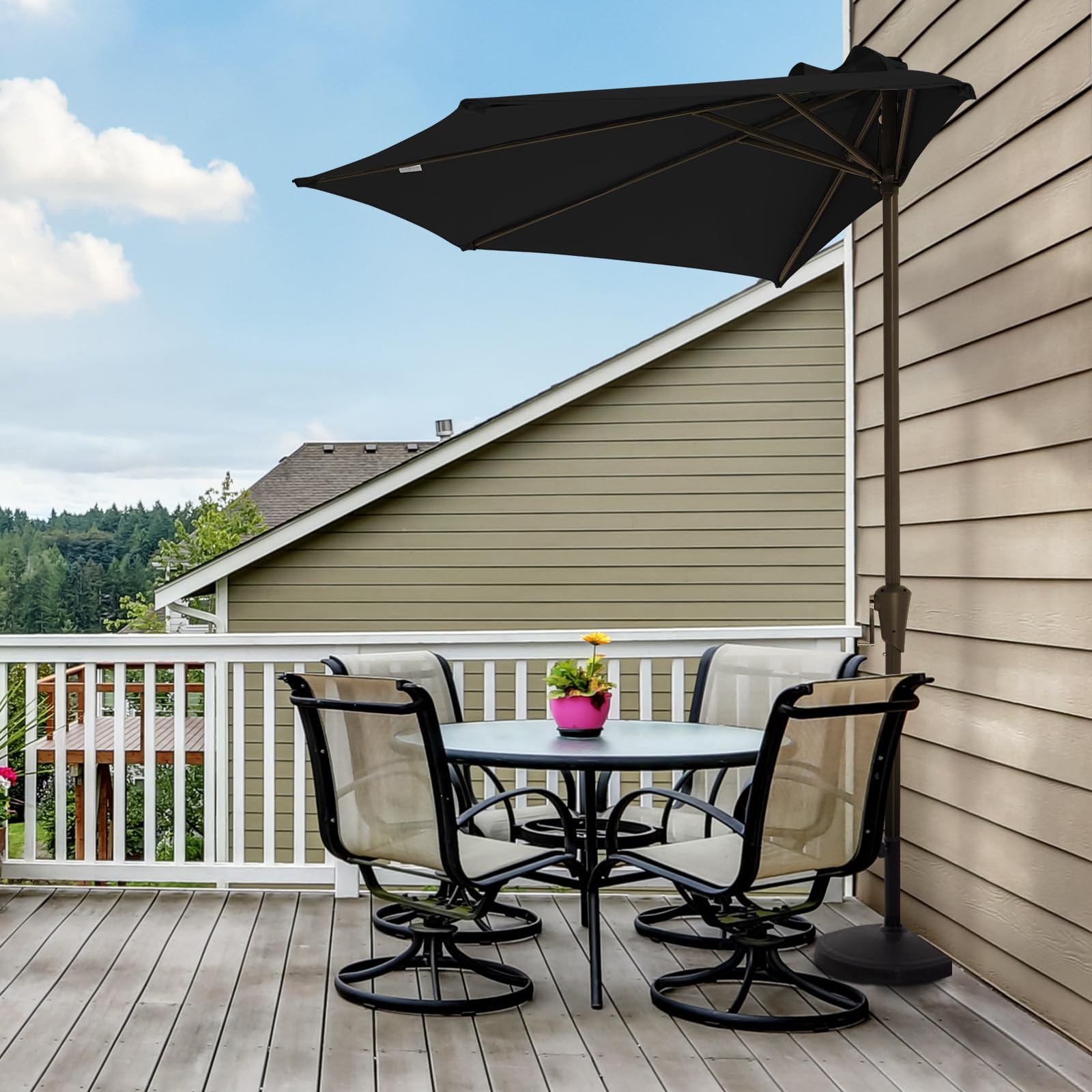 JEAREY fabric close-up shows weather-ready weave and water repellency.