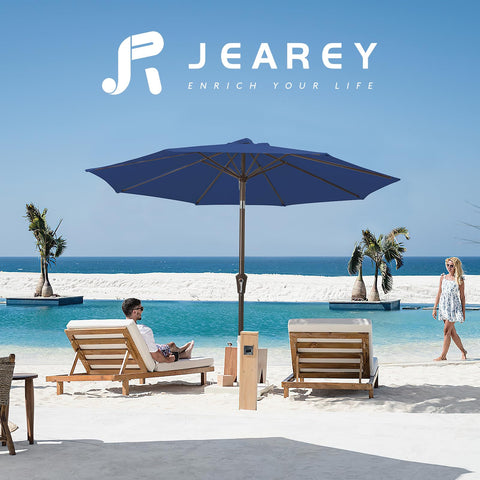 JEAREY outdoor umbrella base not included note for stability.