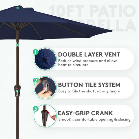 JEAREY push button tilt and crank mechanism for easy shade control