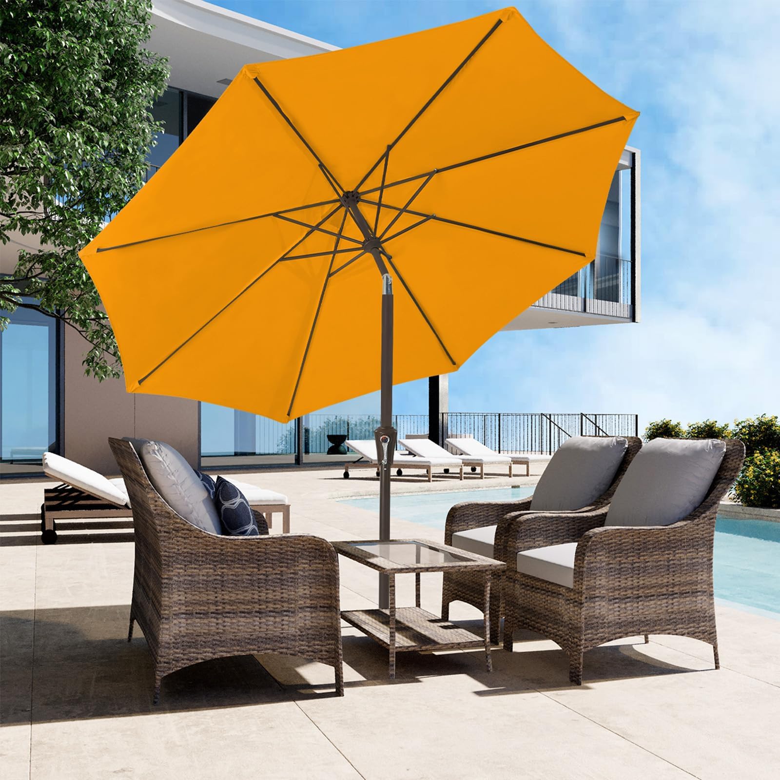 Ventilated double-layer canopy supports airflow and stability
