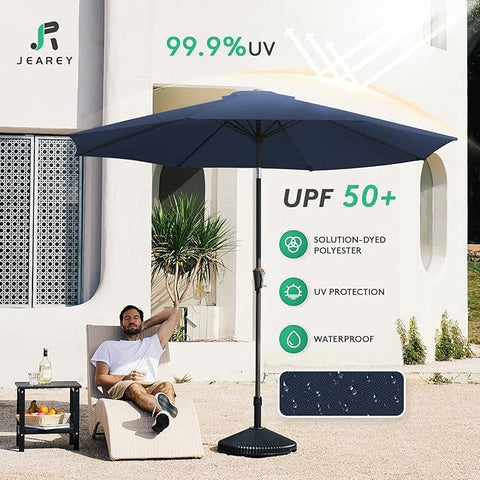 Waterproof canopy with UV protection keeps colors vibrant outdoors.