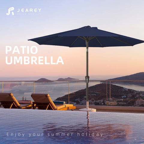 JEAREY wide 10ft canopy delivers broad shade for patios and pools