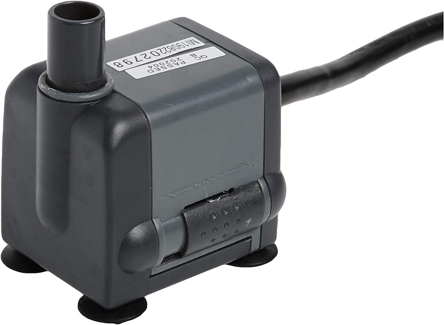 Jebao Jecod PP-377 in pond operation, plug-and-play simplicity with steady flow.