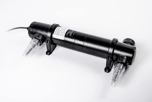 Close up of Jebao PU-36 36W bulb inside view highlighting efficiency