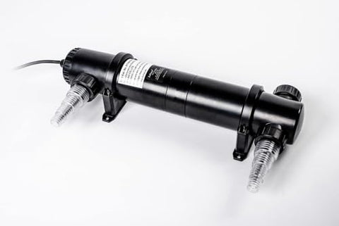 Close up of Jebao PU-36 36W bulb inside view highlighting efficiency