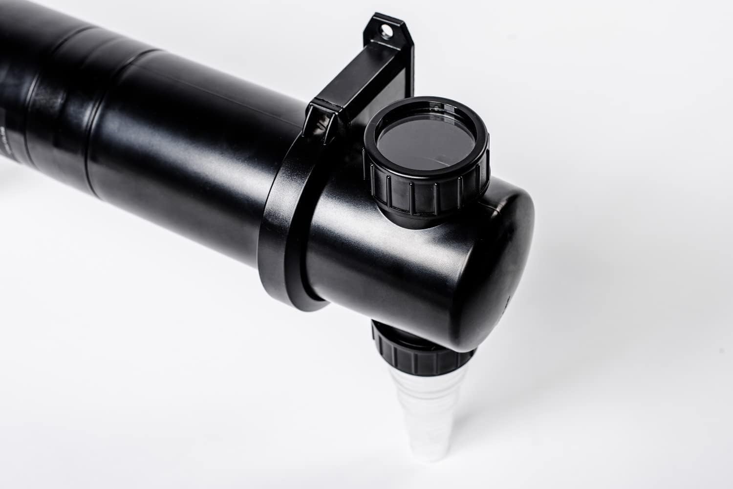 Horizontal installation of Jebao PU-36 for pond layouts