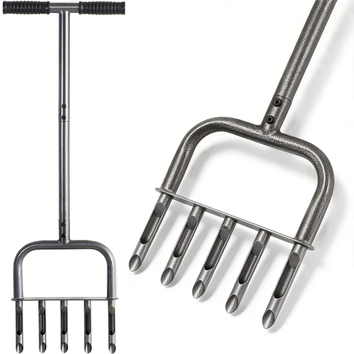 Jebosam manual core lawn aerator steel body for deeper aeration and richer roots.