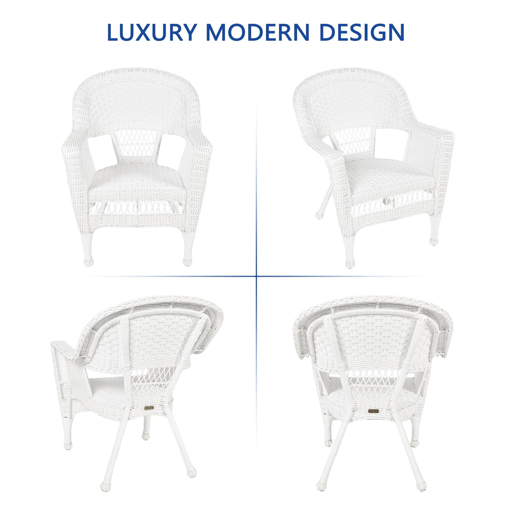 Jeco poolside setup with two chairs invites relaxed outdoor gatherings.