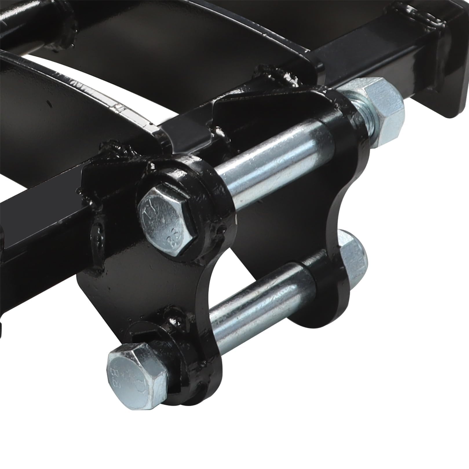 Jecoupoon backhoe rake with 25mm hole diameter compatible with common pins.