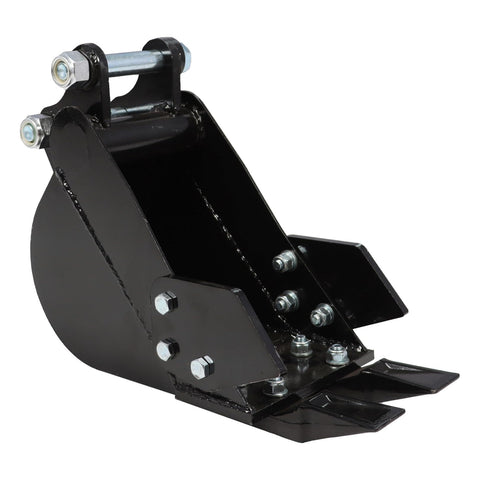 Jecoupoon easy-install bucket simplifies swapping on compatible machines.