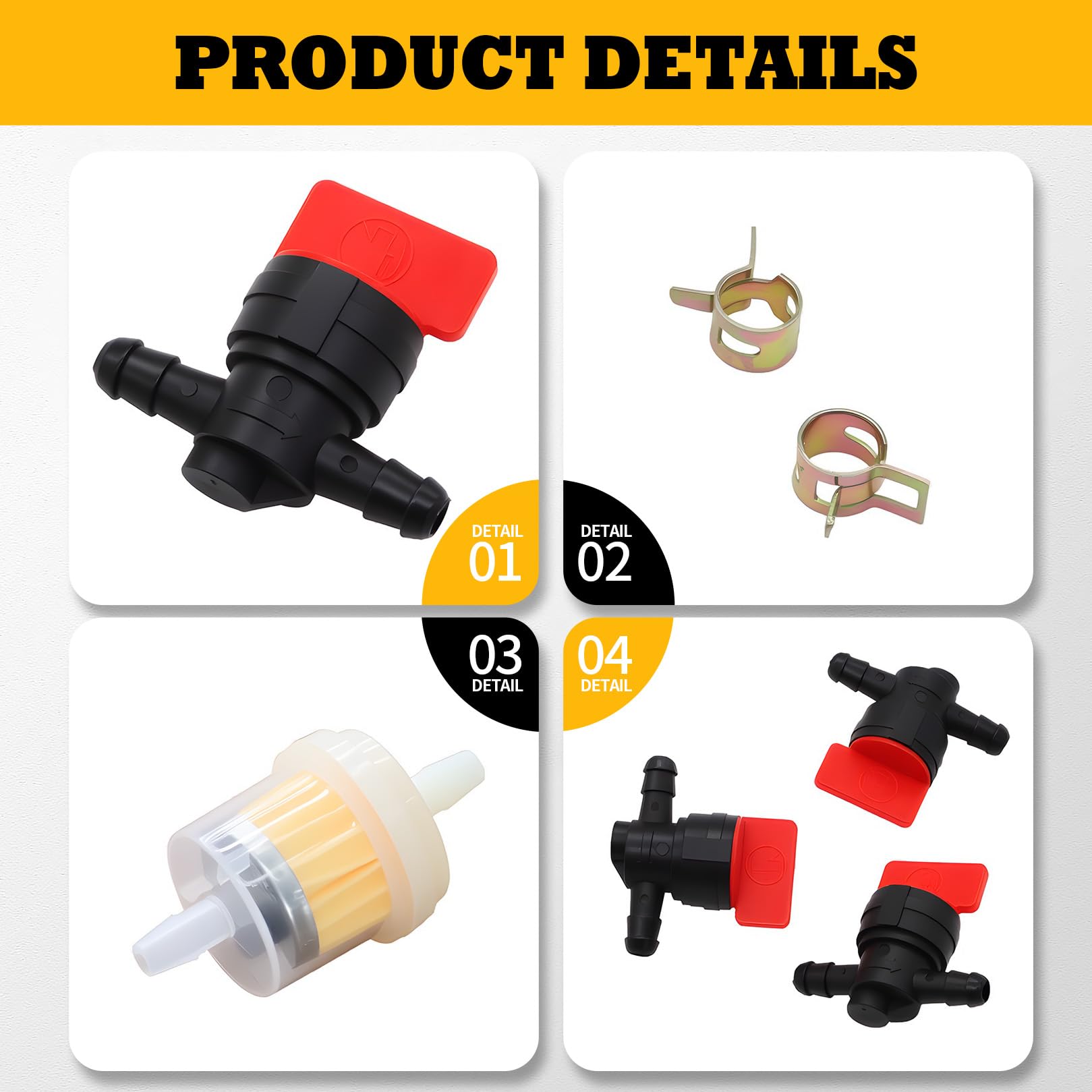 Jecoupoon inline valve installation designed for quick setup