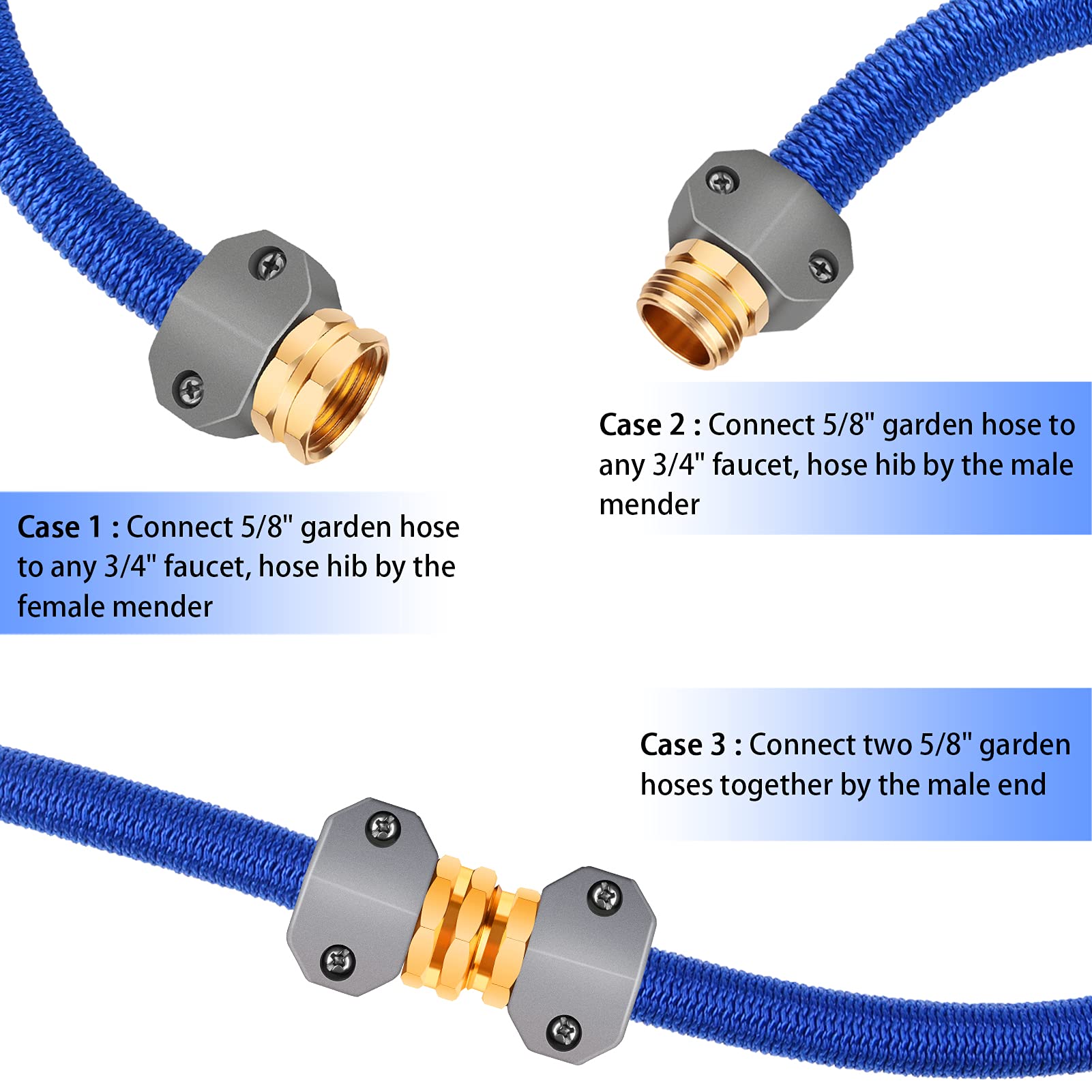Jeeker rubber washers prevent drips and extend hose life