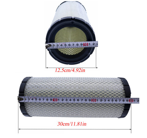 JEENDA air filter set installed in tractor engine bay