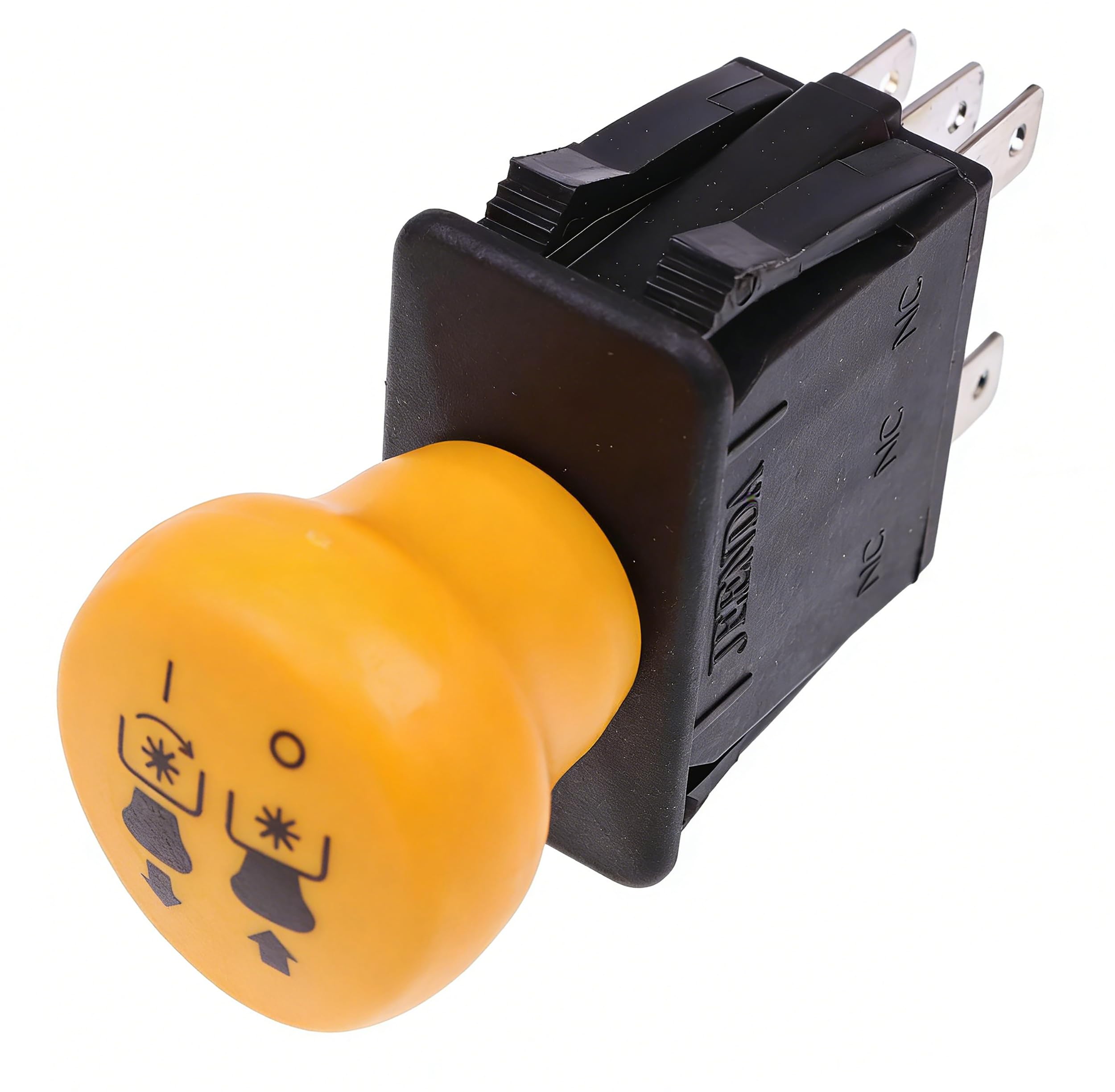 JEENDA Blade Clutch PTO switch terminal layout in close-up for easy wiring.