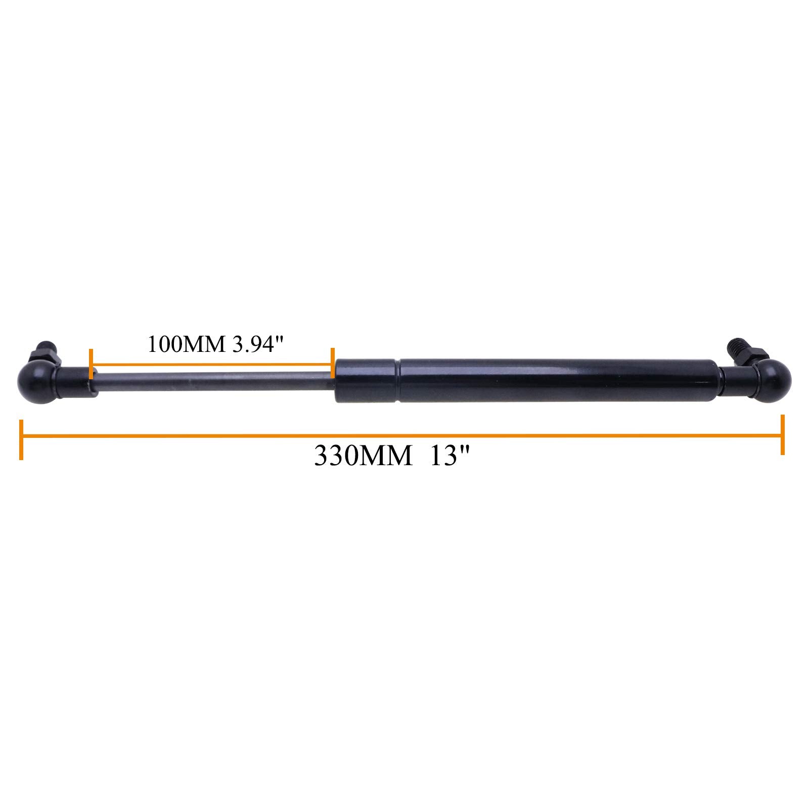 JEENDA door gas strut side-view with smooth, controlled movement