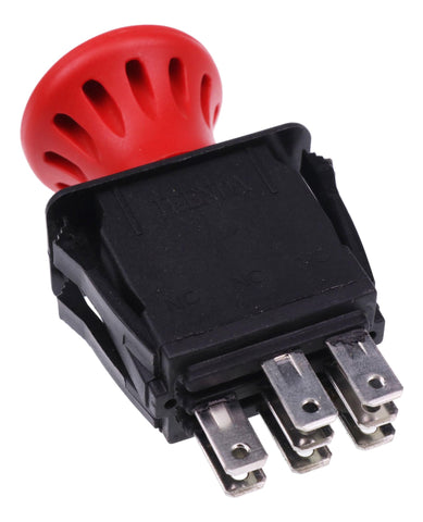 JEENDA PTO switch label detail highlighting model compatibility and part numbers.