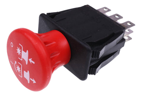 JEENDA PTO switch side setup illustrating mounting position and alignment.