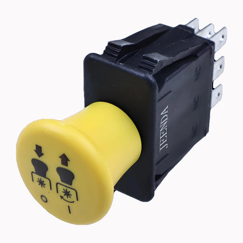 JEENDA PTO switch replacement, labeling highlights part numbers for identification